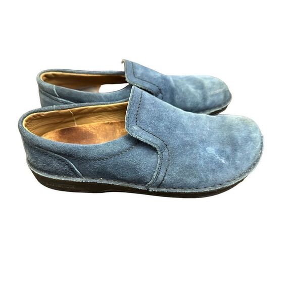 Birkenstock Nashville Shoes Black Nubuck Leather Loafer Size  L11 M 9 - Picture 3 of 7